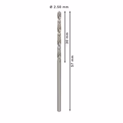 Bosch PRO Metal HSS-G Twist Drill Bit Standard Length - Additional view 2