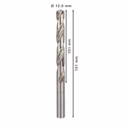 Bosch PRO Metal HSS-G Twist Drill Bit Standard Length - Additional view 3