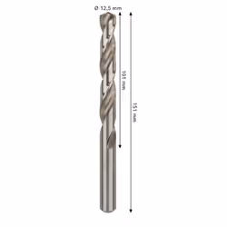 Bosch PRO Metal HSS-G Twist Drill Bit Standard Length - Additional view 3