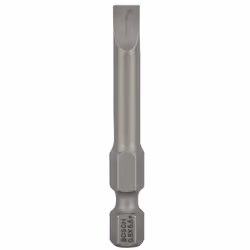 Bosch Screwdriver bit extra hard, 3 pc(s), Slot, 5.5 mm, Steel, 49 mm, 25.4 / 4 mm (1 / 4")