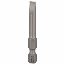 Bosch Screwdriver bit extra hard, 3 pc(s), Slot, 5.5 mm, Steel, 49 mm, 25.4 / 4 mm (1 / 4")