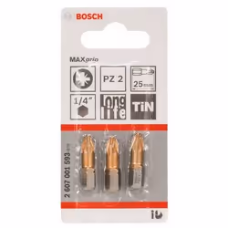 Bosch Max Grip bits for Pozidriv cross head screws - Additional view 2