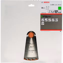 Bosch Optiline Wood Circular Saw Blades - Additional view 2