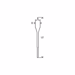 Bosch SelfCut Speed Spade Bits