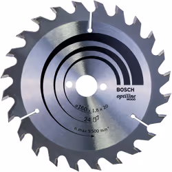 Bosch Optiline Wood Circular Saw Blades, Wood, 16 cm, Bosch, 279 g, 1 pc(s)
