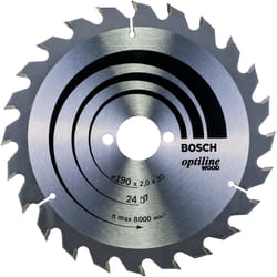 Bosch Optiline Wood Circular Saw Blades
