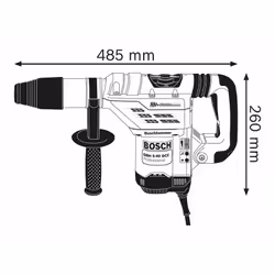 Bosch GBH 5-40 DCE Professional 1150 W 340 RPM SDS Max - Additional view 4