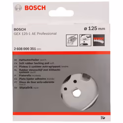 Bosch 2608000351 Sanding Plate for Bosch GEX 125-1 AE Professional - Extra Soft