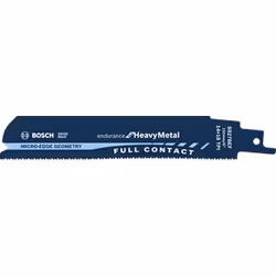 Bosch 2 608 657 523, Sabre saw blade, Metal, Pipe, Profile, Bimetal, Blue, 14 - 18, 1.4 mm