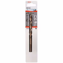 Bosch Professional HSS-Co Metal Drill Bit (stainless steel, 10.2 x 87 x 133mm, accessory drill driver)