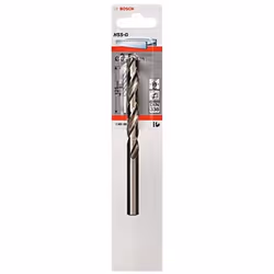 Bosch 2608585935 Din338 HSS-G Metal Drill Bit, 9.5mm x 81mm x 125mm, Silver