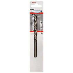 Bosch 2608585935 Din338 HSS-G Metal Drill Bit, 9.5mm x 81mm x 125mm, Silver