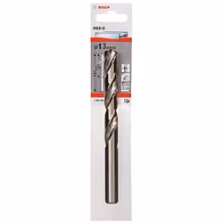 Bosch 2608585942 Din338 HSS-G Metal Drill Bit, 13.0mm x 101mm x 151mm, Silver