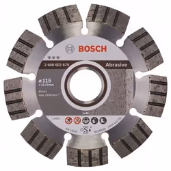 Bosch 2 608 602 679, Abrasive wood, 11.5 cm, 2.22 cm, 2.2 mm, 1 pc(s)