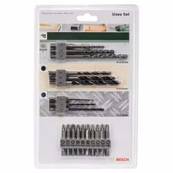 Bosch 2609256989, Drill, Concrete, Metal, Wood, Stainless steel, Blister, 19 pc(s)