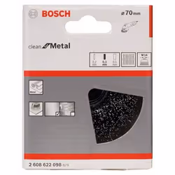 Bosch 2 608 622 098 wire wheel/wheel brush Cup brush 7.5 cm - Additional view 2