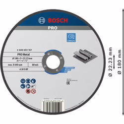 Bosch PRO Metal Bonded Cutting Disc - Additional view 2