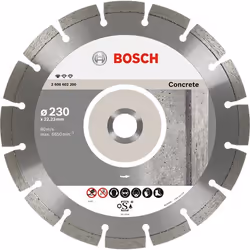 Bosch Standard for Concrete Diamond Cutting Discs, Concrete, 23 cm, 2.22 cm, 2.3 mm, 10 pc(s)