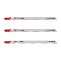T302 H Clean for PVC Jigsaw Blades, Pack of 3
