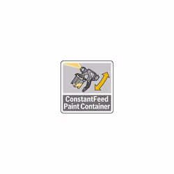 1600A001GG Constant Feed Paint Tank for PSF 3000-2, PFS 5000 E (1000 ml) - Additional view 2