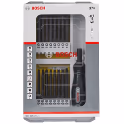Bosch Professional 2607017320 37 Piece Screwdriver bit Set with Handle