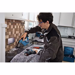 Bosch GAS 10,8 V-LI handheld vacuum Blue Bagless