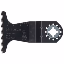 Bosch 2608662354"AIZ65BSC" HCS Plunge-Cutting Saw Blade for Hardwood, Black