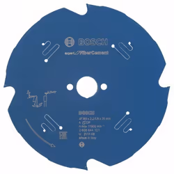 Bosch 2 608 644 121, Cement fibre panel, 16 cm, 2 cm, 1.6 mm, 11900 RPM, 2.2 mm