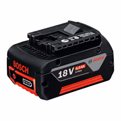 Bosch GBA 18 V 6.0 Ah, Battery, Lithium-Ion (Li-Ion), 6 Ah, 18 V, Black, 1 pc(s)