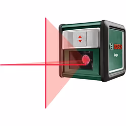 Bosch Quigo, 10 m, 0.8 mm/m, 4°, Red, Line level, Black, Green, Red