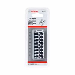 Bosch 8 Piece Impact Control Screwdriver Bit Set - T15 - T40 - 25mm