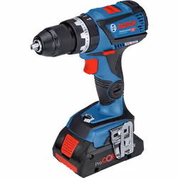 Bosch GSB 18V-60 C Professional, Pistol grip drill, Brushless, Black, Blue, 1.3 cm, 1900 RPM, 3.8 cm