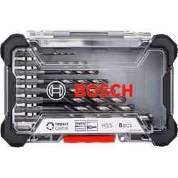 Twist Drill Bit Set; BOSCH; 60, 72, 83, 91, 98, 109, 117, 133 2, 3, 4, 5, 6, 7, 8, 10