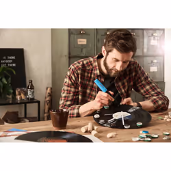 Bosch Gluey Cordless Hot Glue Pen, Lagoon Blue (with 20 Glue Sticks, Blue, in a Box) - Additional view 4