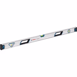 Bosch Professional 120 cm Spirit Level (Non-magnetic, All-Round Readability, Aluminium Housing, Robust End Caps, in Blister P ...