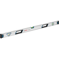 Bosch Professional 120 cm Spirit Level (Non-magnetic, All-Round Readability, Aluminium Housing, Robust End Caps, in Blister Packaging)