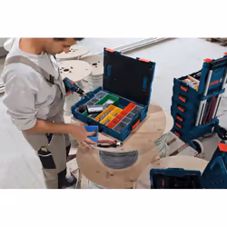 Bosch 1 600 A01 6NC storage box Rectangular Acrylonitrile butadiene styrene (ABS) Blue - Additional view 4
