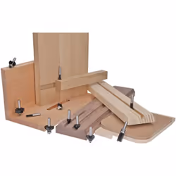 Bosch Professional 2607017468 6-Piece Edge Cutter Set for Wood for Router with 6mm Shank, Colour, 6 mm - Additional view 5