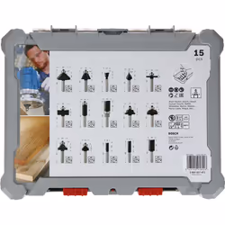 Bosch 2 607 017 471 router bit Bit set 15 pc(s) - Additional view 3