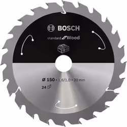 Bosch 2 608 837 674, Hardwood, Softwood, 15 cm, 2 cm, 1 mm, 10000 RPM, 1.6 mm