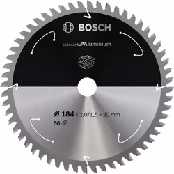 Bosch 2 608 837 766, Aluminium, Non-ferrous metal, 18.4 cm, 1.6 cm, 1.5 mm, 7900 RPM, 2 mm