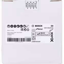 Bosch X-LOCK R444 EXPERT FOR METAL Sanding disc