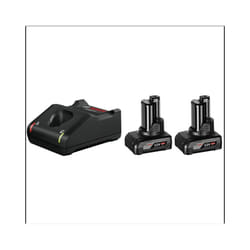 BOSCH PROFESSIONAL 12V 6.0AH LI-ION COOLPACK BATTERIES & CHARGER (439XK)