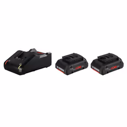 Bosch 1 600 A01 BA3, Battery & charger set, Lithium-Ion (Li-Ion), 4 Ah, 18 V, Bosch, Black