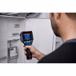 Bosch GTC 600 C Noise equivalent temperature difference (NETD) IR Black, Blue 256 x 192 pixels Built-in display LCD - Additional view 4