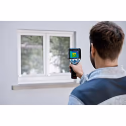 Bosch GTC 600 C Noise equivalent temperature difference (NETD) IR Black, Blue 256 x 192 pixels Built-in display LCD - Additional view 6