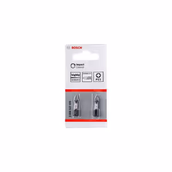 Bosch Impact Control Torsion Pozi Screwdriver Bits PZ2 25mm Pack of 25 - Additional view 4