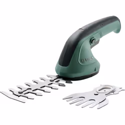 Bosch EasyShear, Black, Green, 70 dB, 81 dB, 3 dB, 2.5 m/s², 1.5 m/s²