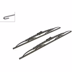 Bosch Wiper Blade Twin 551, Length: 550mm/500mm â set of front wiper blades