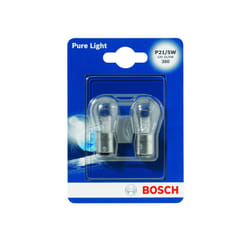 Bosch 1987301016, Car Light Bulb, P21/5W Pure Light, Brake Light, Turn Signal, Taillight, Licence Plate Light
